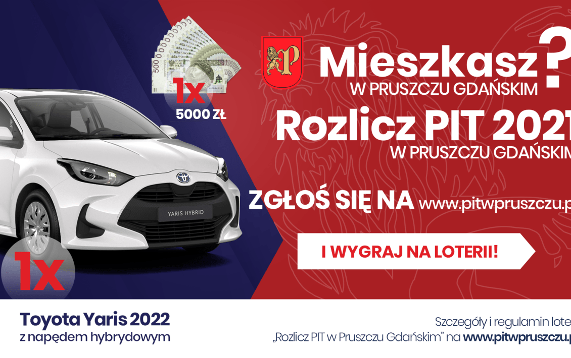 Loteria “ROZLICZ PIT w Pruszczu Gdańskim”